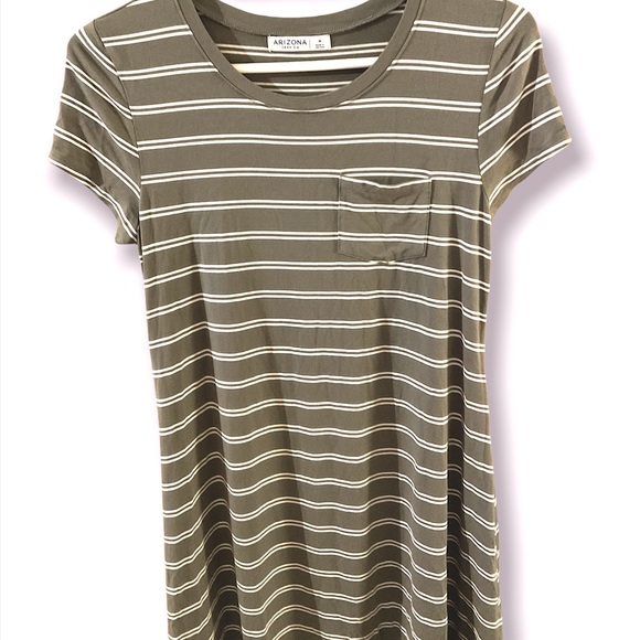 cute striped tshirt dress - Picture 3 of 3